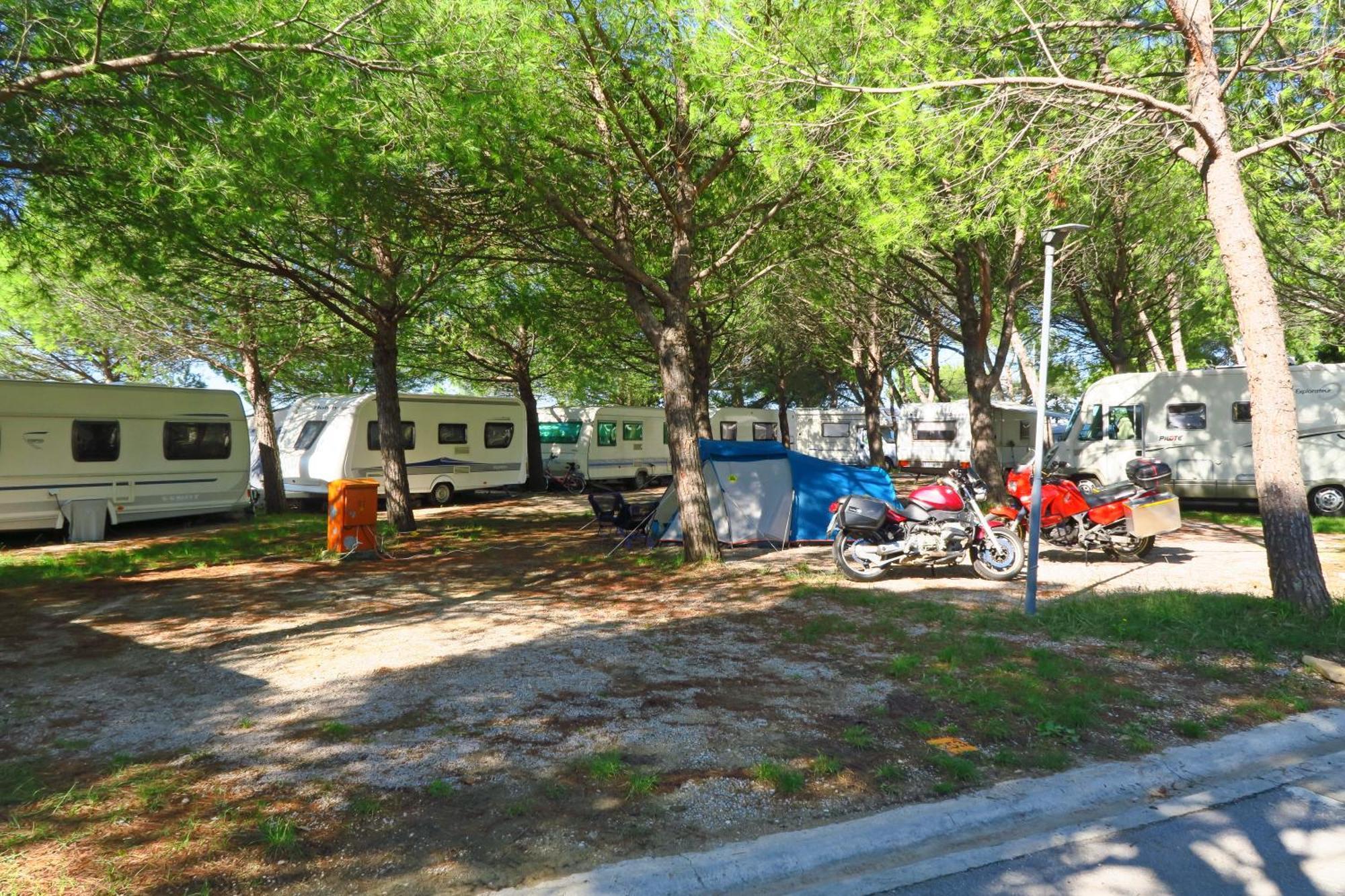 Camping Adria Ankaran - Pitches Eksteriør bilde